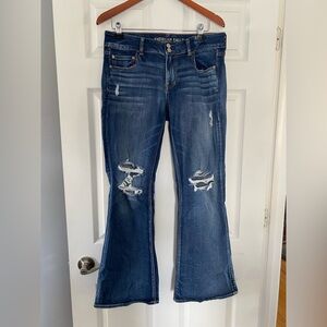 American Eagle super stretch x Artist Flare jeans
